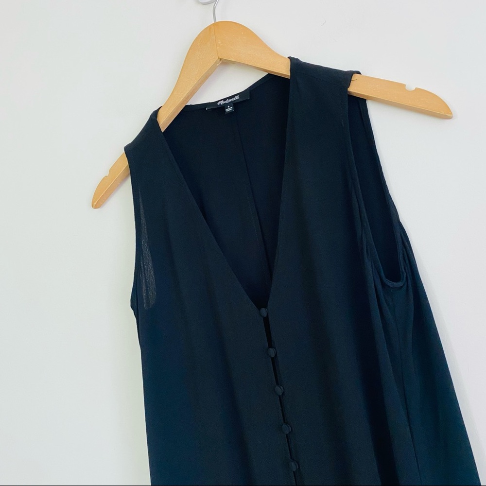 Madewell Heather Button-Front Dress - Picture 5 of 11